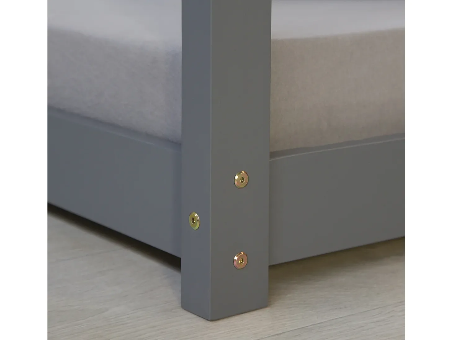 Cama infantil 80x160 cm Cinza