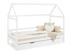 Cama infantil 207x158x97 cm branca
