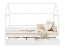 Cama infantil 207x158x97 cm branca