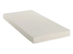Cama para crianças 2x90x190 cm disponível em Natural e Branco + Colchões - SONIA