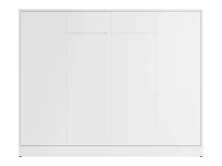 Cama rebatível 140x200 cm abertura horizontal manual com LEDs branco RAPILI