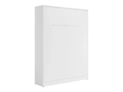 Cama rebatível 160x200 cm abertura vertical manual com LEDs branco - RAPILI