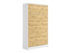 Cama rebatível 120x200 cm abertura vertical manual com LEDs branco e natural - RAPILI