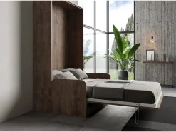 Cama retrátil 120 vertical Kentaro Sofà Nogueira - ALESSIA 20