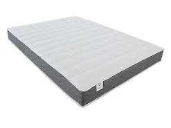 Cama retrátil 140 x 200 cm abertura vertical leds bege + colchão + sofá - RAPILI