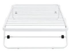 Cama sommier extra dobrável 90x190 cm em metal - ADONIS