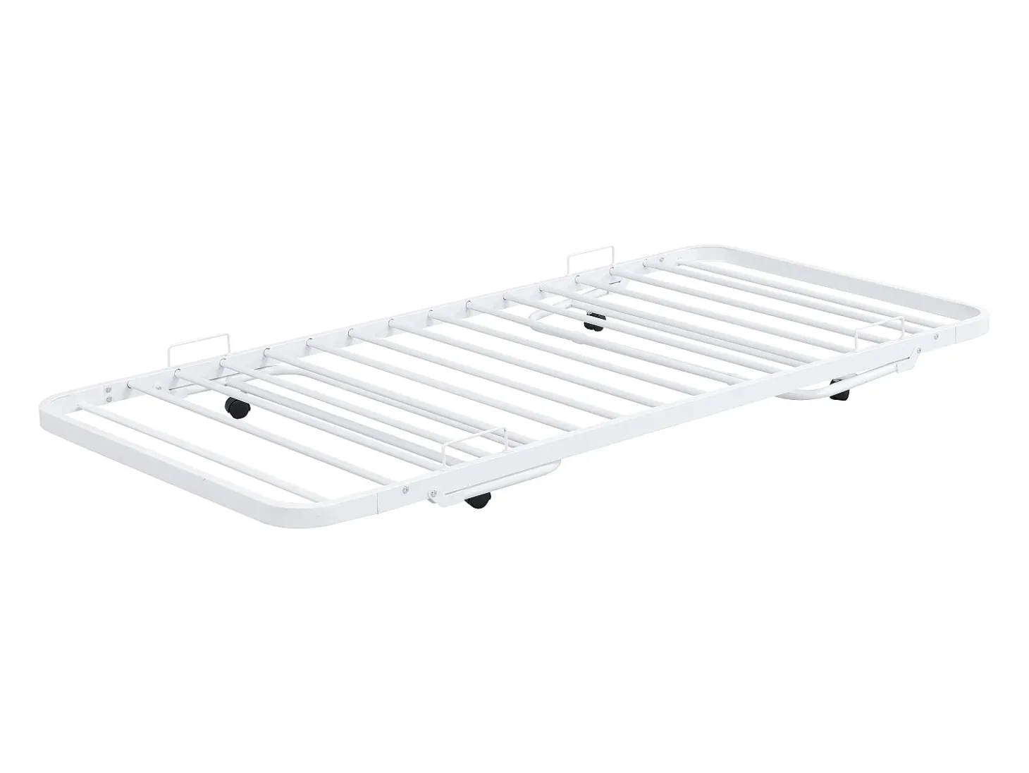 Cama sommier extra dobrável 90x190 cm em metal - ADONIS