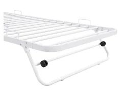 Cama sommier extra dobrável 90x190 cm em metal - ADONIS