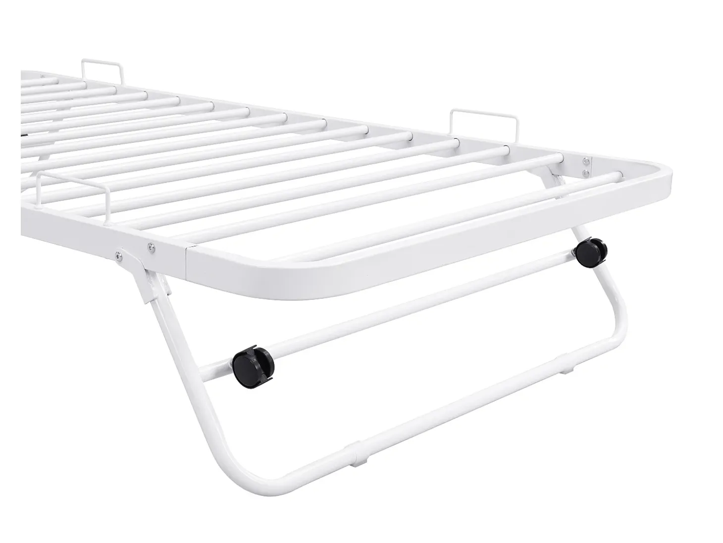 Cama sommier extra dobrável 90x190 cm em metal - ADONIS