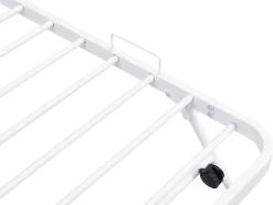 Cama sommier extra dobrável 90x190 cm em metal - ADONIS