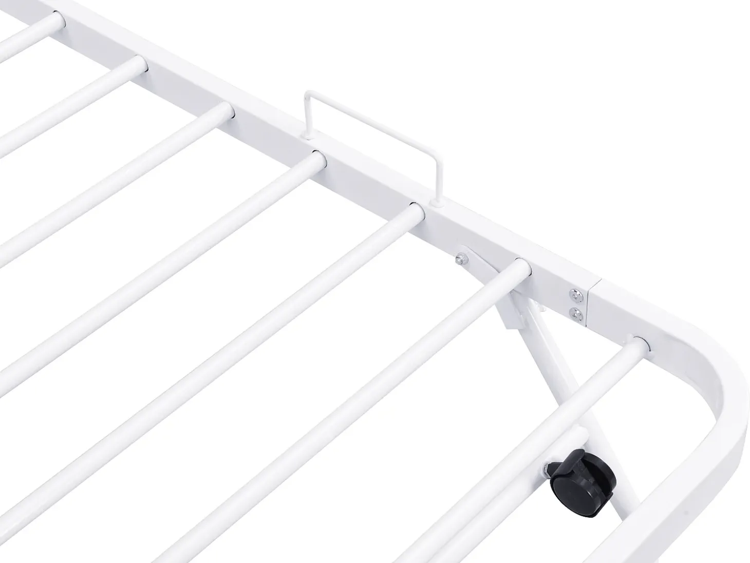 Cama sommier extra dobrável 90x190 cm em metal - ADONIS