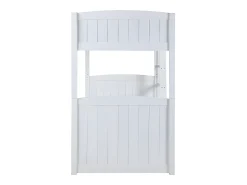 Camas de beliche separáveis com arrumação 90x190 cm Branco - ANCHISE