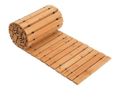 Caminho de Jardim, SucceBuy, Caminho Reto de Madeira para Jardim (365 × 55 cm) – Modelo Extensível