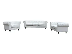 Canapé fixo Chesterfield 