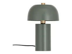Candeeiro de mesa cogumelo de metal, D. 26 x A.39 cm, Verde, WINDY