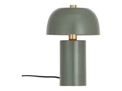 Candeeiro de mesa cogumelo de metal, D. 26 x A.39 cm, Verde, WINDY