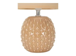 Candeeiro de Mesa Elegante "Pontus Peach" com Design Moderno e Sofisticado