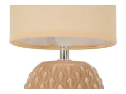 Candeeiro de Mesa Elegante "Pontus Peach" com Design Moderno e Sofisticado