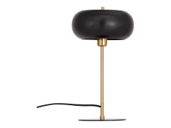 Candeeiro de mesa em metal, D. 26 x H.50 cm, Dourado e preto, KERRY