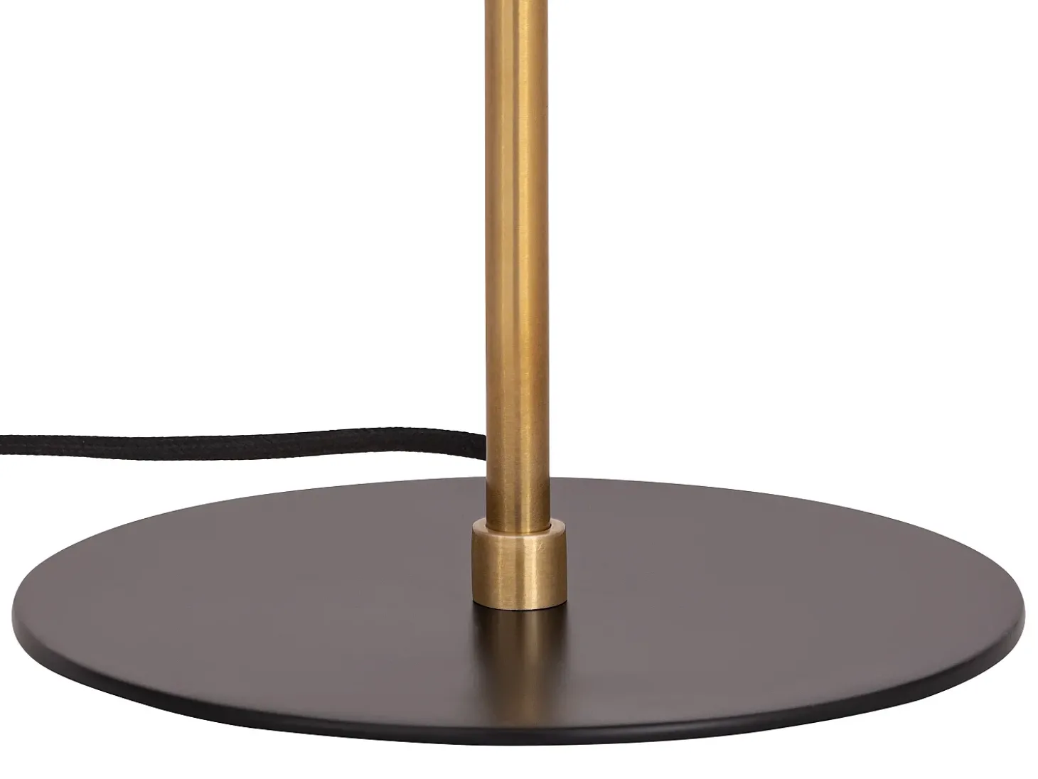 Candeeiro de mesa em metal, D. 26 x H.50 cm, Dourado e preto, KERRY
