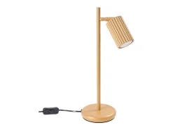 Candeeiro de mesa Gloow minimalista, alumínio - 1 fontes de luz 4000K - L.14.5 x H.43 cm - dourado