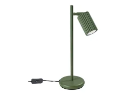 Candeeiro de mesa Gloow minimalista, alumínio - 1 fontes de luz 3000K - L.14.5 x H.43 cm - verde oliva