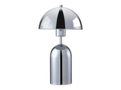 candeeiro de mesa prateada D.20 x H.35,5cm - TANTA
