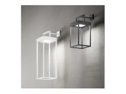 Candeeiro de mesa solar e recarregável CAGE da Perenz Matt White Alt.50cm