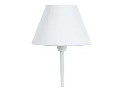 Candeeiro de mesa TOSEL KUNAGI LT2 tecido meio cilindro marfim D18 x H39 cm