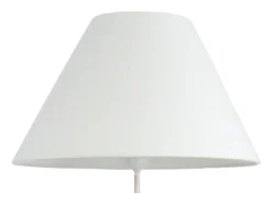 Candeeiro de Pé TOSEL BELGICA vidro certo metal D30 x H173 cm