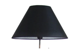 Candeeiro de Pé TOSEL BELGICA vidro certo metal D30 x H173 cm