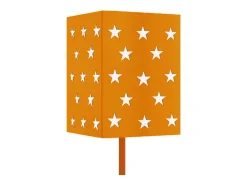 Candeeiro de Pé TOSEL CAVALAIRE tecido arqueado cinza D44 x H170 cm