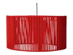 Candeeiro de Pé TOSEL ETOILES metal certo vermelho D20 x H90 cm