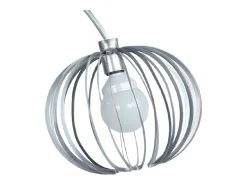 Candeeiro de Pé TOSEL LARSEN metal articulado vermelho D40 x H155 cm
