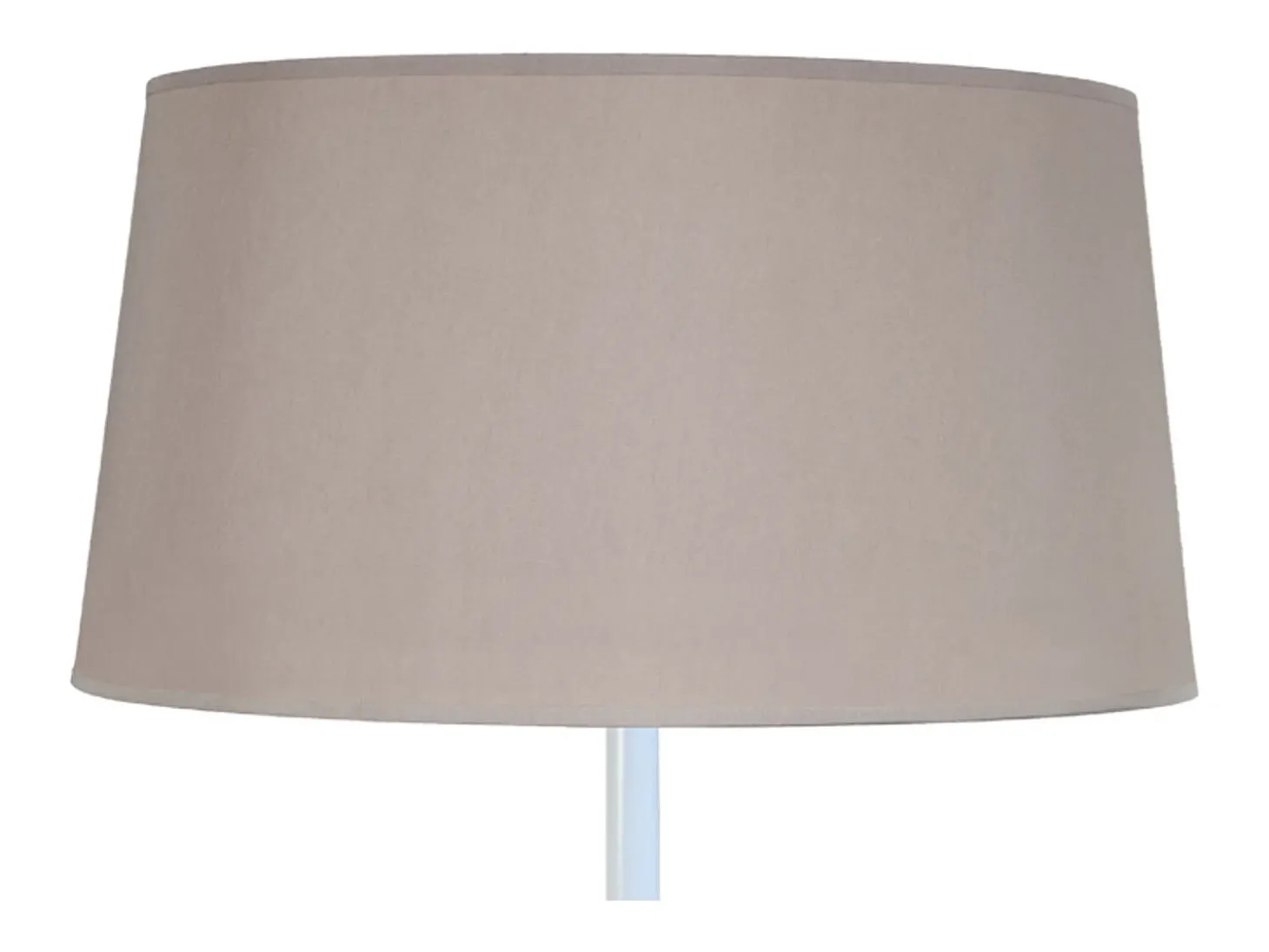 Candeeiro de Pé TOSEL RUHR tecido tripé cinza D40 x H150 cm