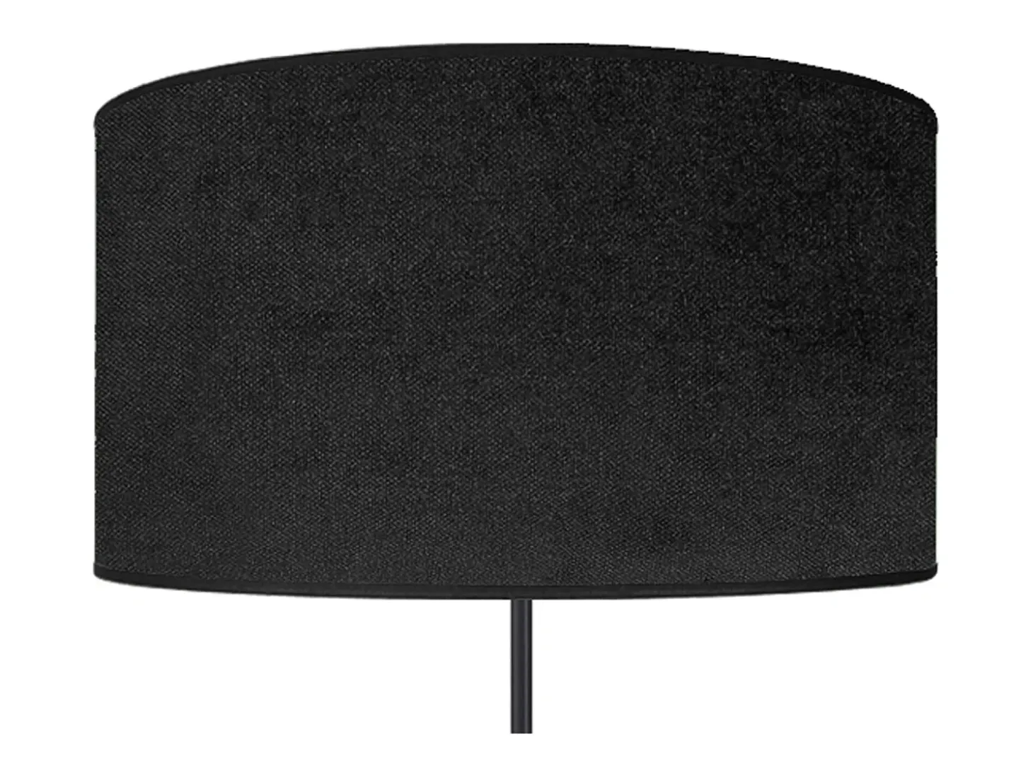 Candeeiro de Pé TOSEL SKARA tecido coluna cinza D51 x H162 cm