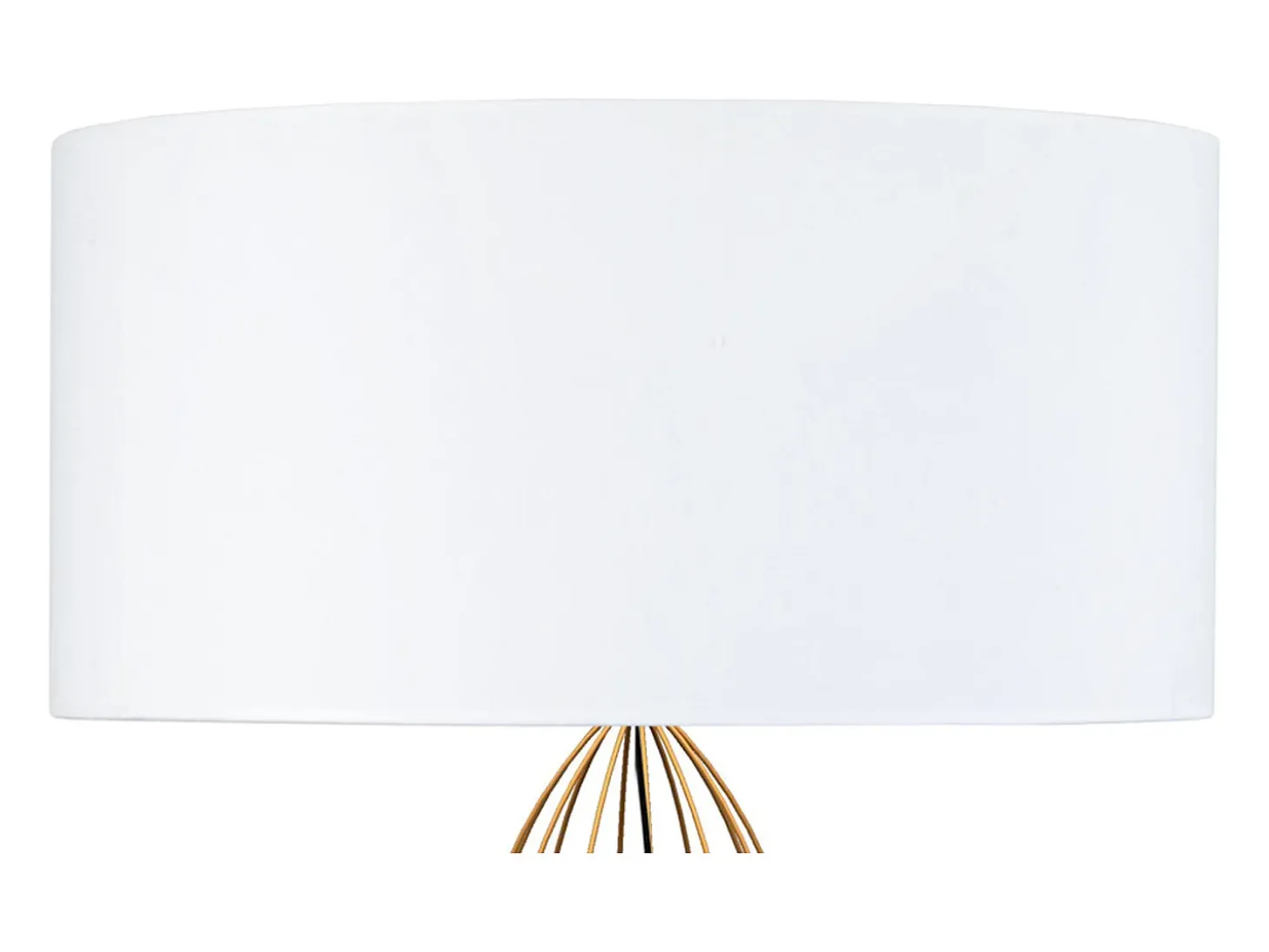 Candeeiro de Pé TOSEL SORANO metal tripé cinza D50 x H157 cm