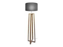 Candeeiro de Pé TOSEL TRIBERG metal tripé azul D40 x H170 cm