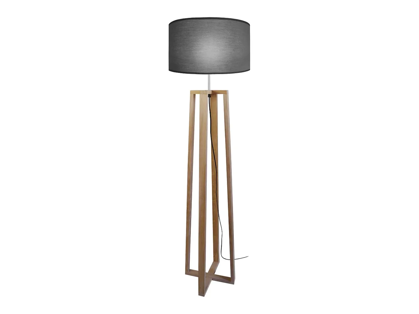 Candeeiro de Pé TOSEL TRIBERG metal tripé azul D40 x H170 cm