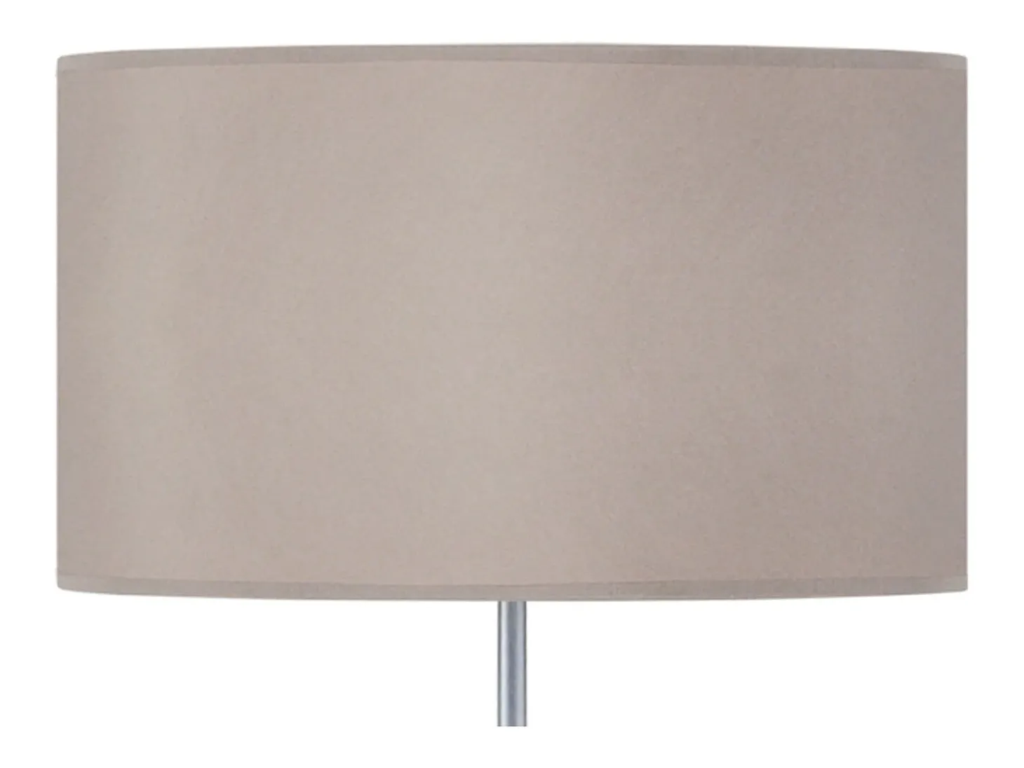 Candeeiro de Pé TOSEL TRIDENT C tecido certo preto D40 x H155 cm