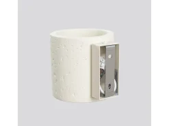 Candeeiro de parede Orbis industrial, concreto - 1 lichtbronnen - L.10 x H.10 cm - bege