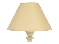 Candeeiro de sala TOSEL ANDIE tecido com fio preto D45 x H68 cm