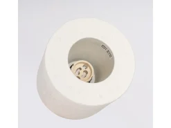 Candeeiro de teto Orbis industrial, concreto - 1 lichtbronnen - L.10 x H.10 cm - bege