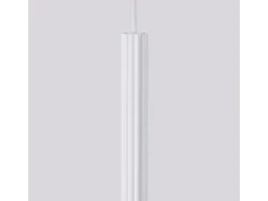 Candeeiro suspenso Arche moderno, aço - 2 lichtbronnen - L.15 x H.118 cm - branco