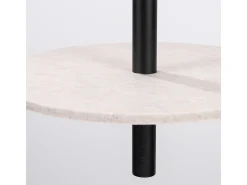 Candeeiro suspenso Feltro moderno, feltro/aço - 1 lichtbronnen - L.30 x H.126 cm - bege/preto