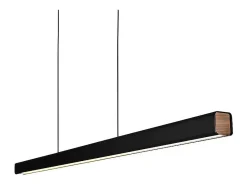 Candeeiro Suspenso Led Toolight App1448-Cp Black 100Cm
