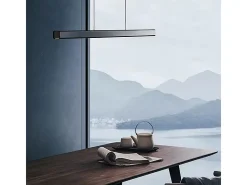 Candeeiro Suspenso Led Toolight App1448-Cp Black 100Cm