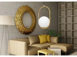 Candeeiro Suspenso Toolight App473-1Cp Gold