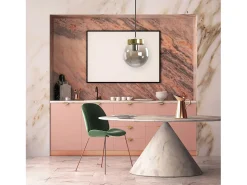 Candeeiro Suspenso Toolight App1151-1Cp Gold Grey