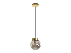 Candeeiro Suspenso Toolight App1151-1Cp Gold Grey